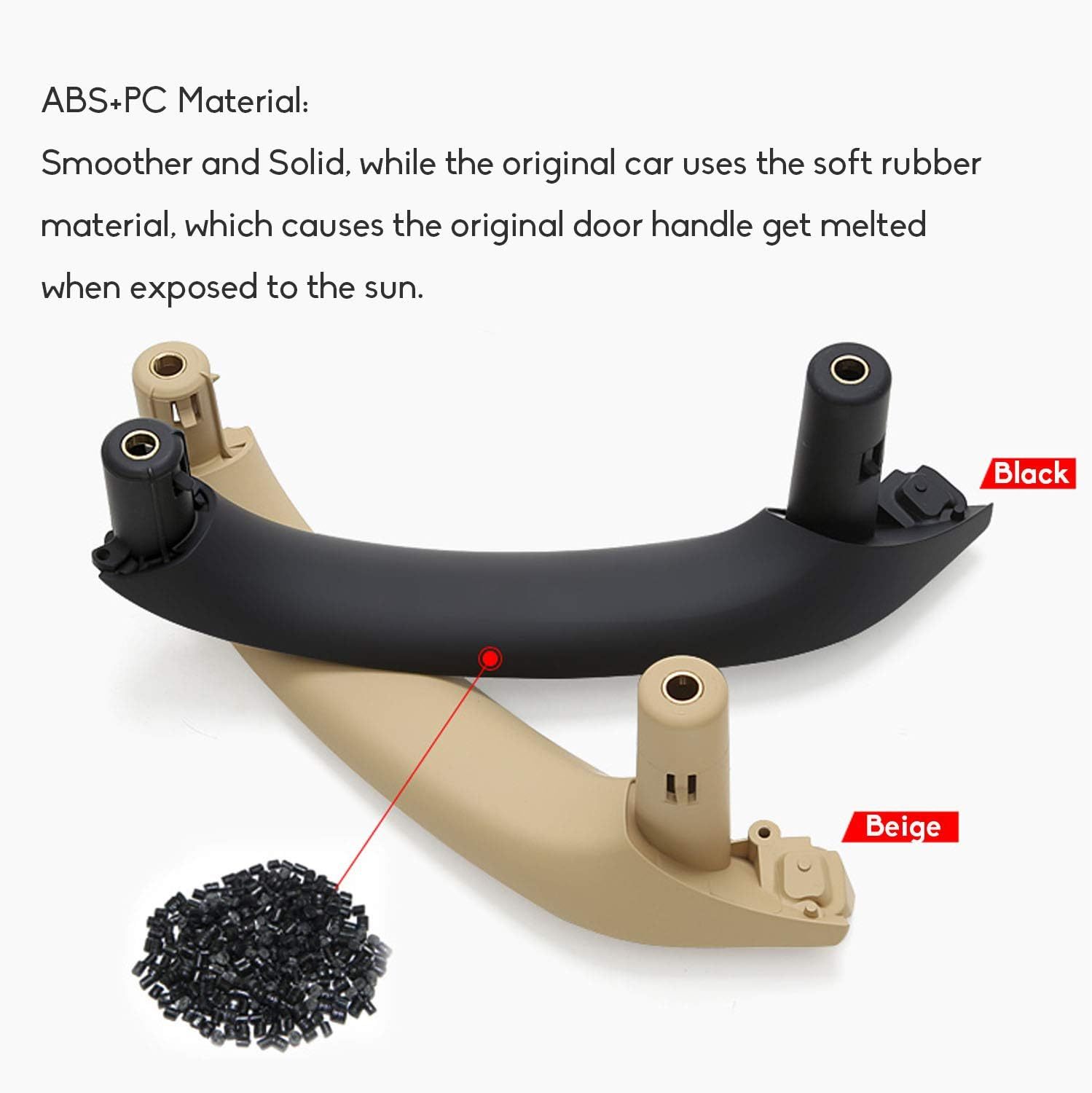 YDSSTORE  Compatible with BMW X3 F25/X4 F26 Door Handle. Upgraded Inner Door Pull Handle Replacement for X3 2010-2016. X4 2014-2017-autoydsstore