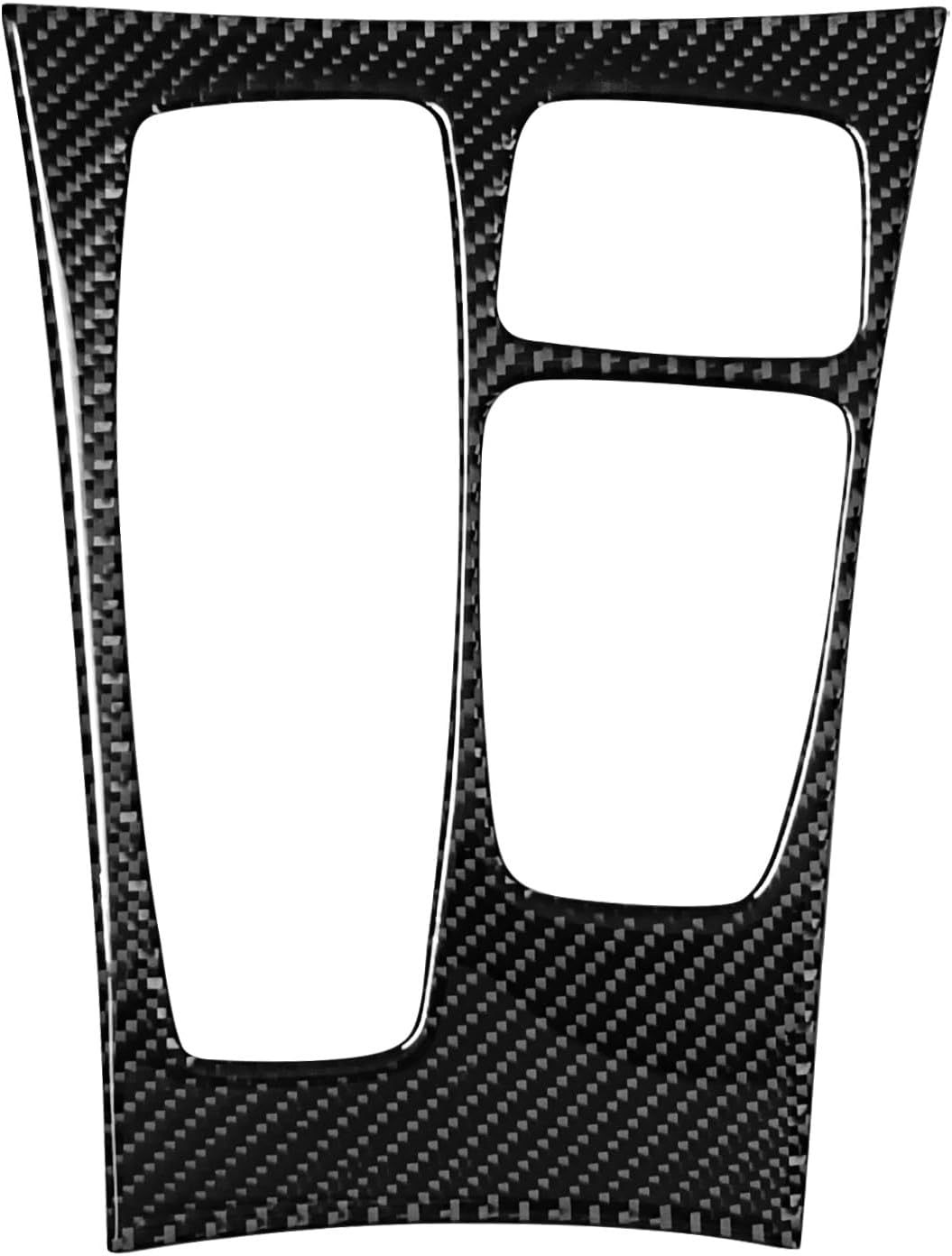 YDSSTORE Carbon Fiber Center Console Gear Shifter Box Panel Cover Trim for BMW X5 X6 E70 E71 (2007-2009) – 1pc Black C | Premium Interior Accessories-autoydsstore