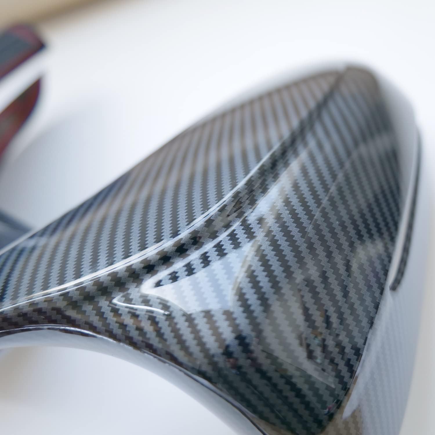 New 2pcs Demon Horn Exterior Door Mirror Cover Cap Trim fit for BMW 3 4 5 6 7 8 Series 320i 330i 330e 530i 530e 540i 2019 2020 2021 2022 2023|YDSSTORE