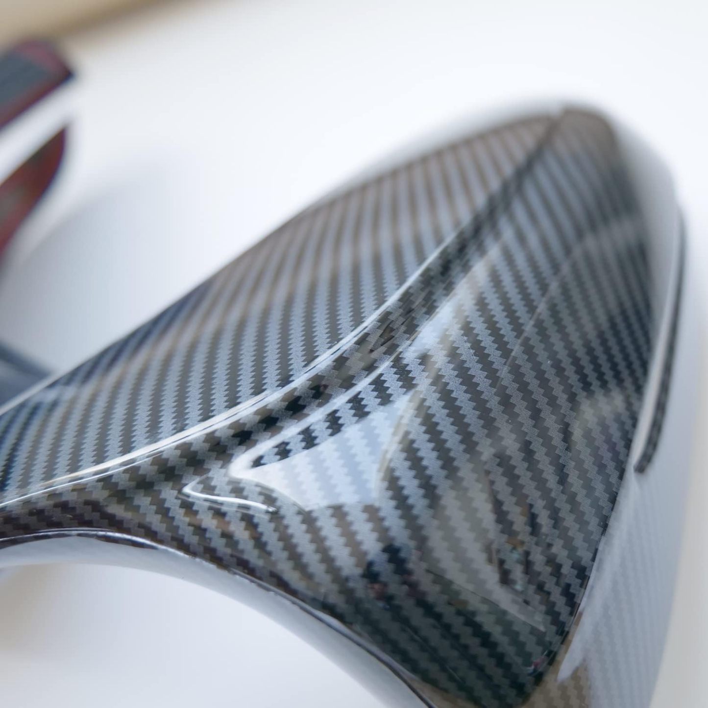 New 2pcs Demon Horn Exterior Door Mirror Cover Cap Trim fit for BMW 3 4 5 6 7 8 Series 320i 330i 330e 530i 530e 540i 2019 2020 2021 2022 2023|YDSSTORE