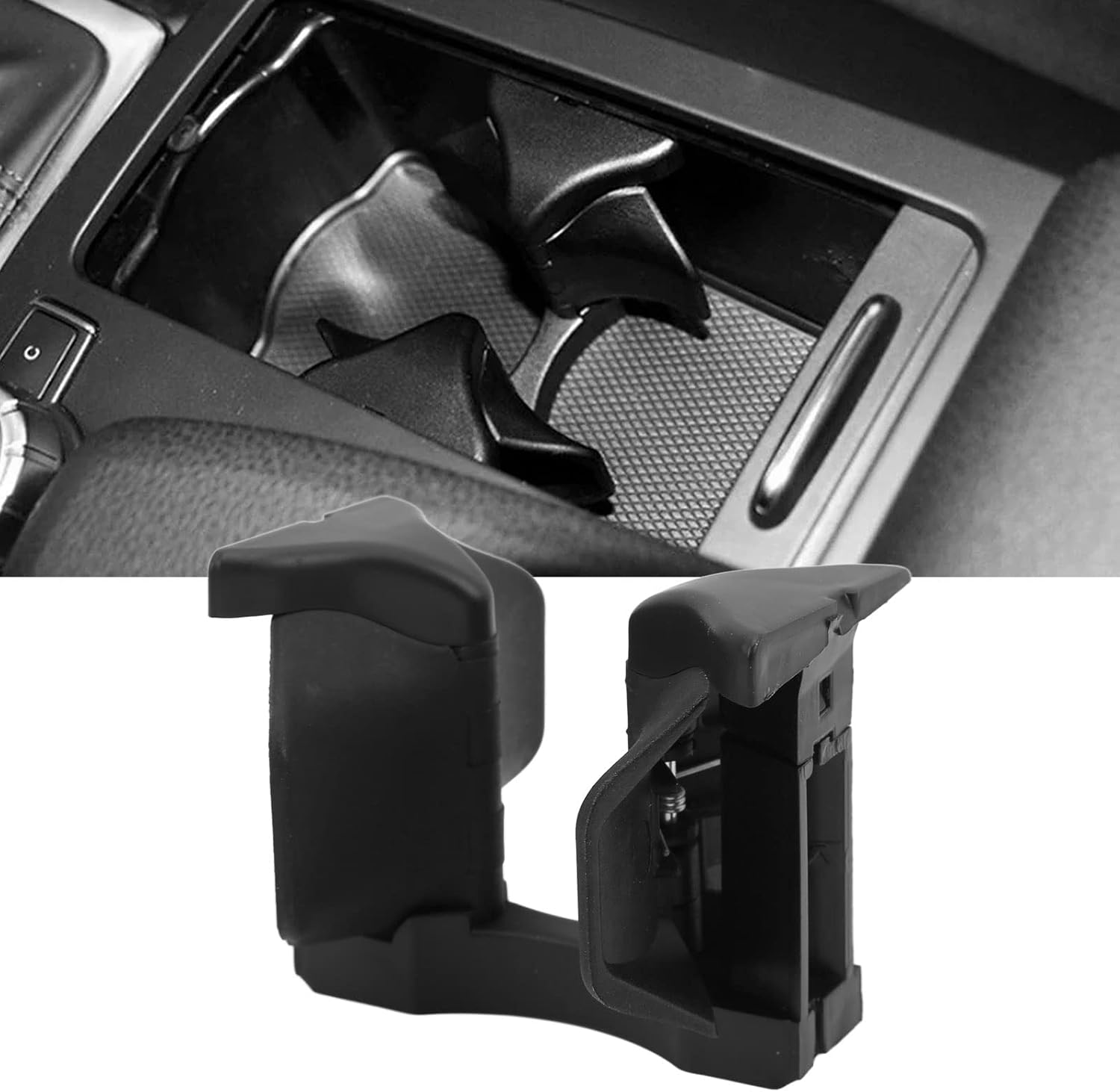 Aramox Bekerhouder. ABS Middenconsole Bekerhouder Vervanging voor W204 C207 W212 OE: 2046802391