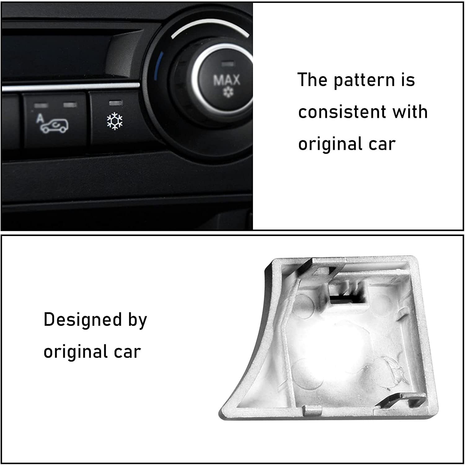 Upgraded For BMW X5/X6 Air Recirculation Button/Snowflake Button Covers | YDSSTORE