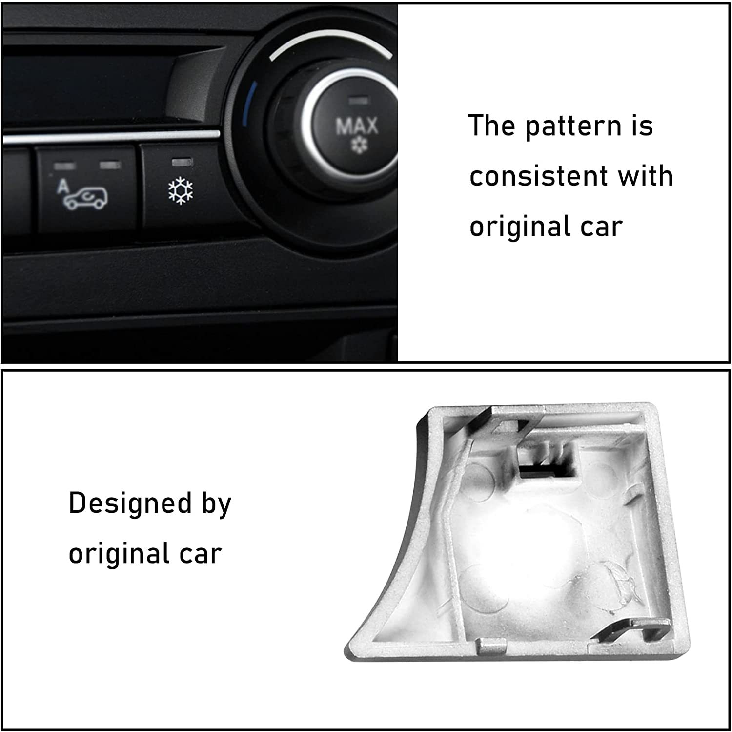Upgraded For BMW X5/X6 Air Recirculation Button/Snowflake Button Covers | YDSSTORE