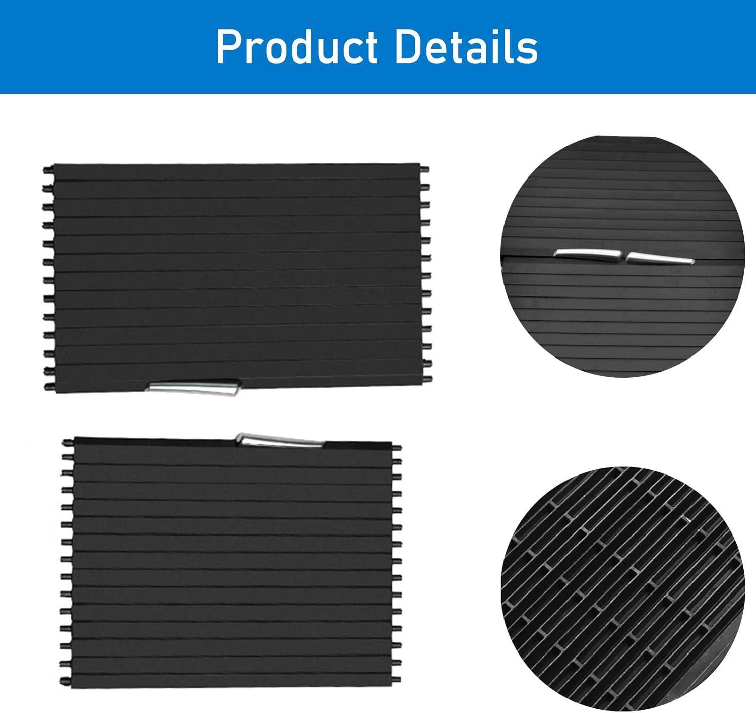 YDSSTORE  Compatible with BMW Cup Holder Sliding Cover. X5/X6 Console Roller Blind Cover. Center Console Sliding Shutters for BMW X5 E70 (2006-2013) / X6 E71 E72 (2007-2014)-autoydsstore