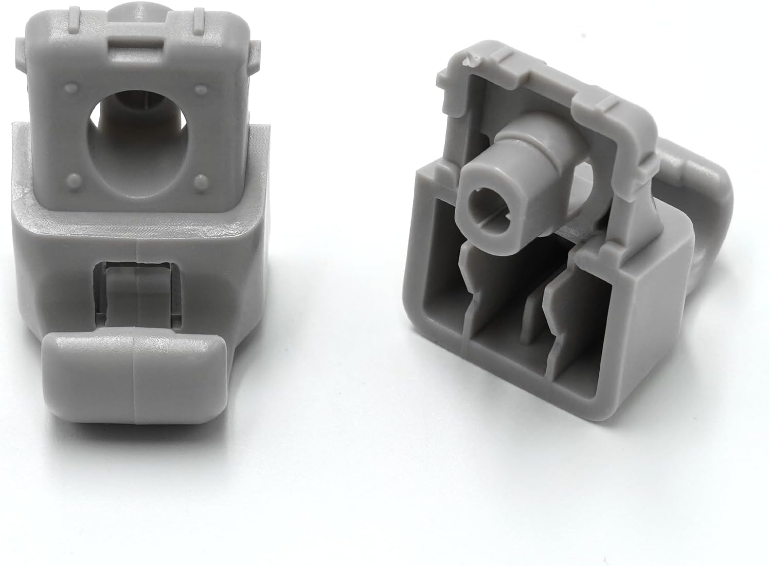 YDSSTORE Compatible with Tesla Model 3 Sun Visor Clips 2017 2018 2019 2020. 2PCS Interior Sun Visor Repair Clips Replacement. Grey Sun Visor Hook Retainer Clip for Tesla Model 3 Accessories 2017-2020-autoydsstore