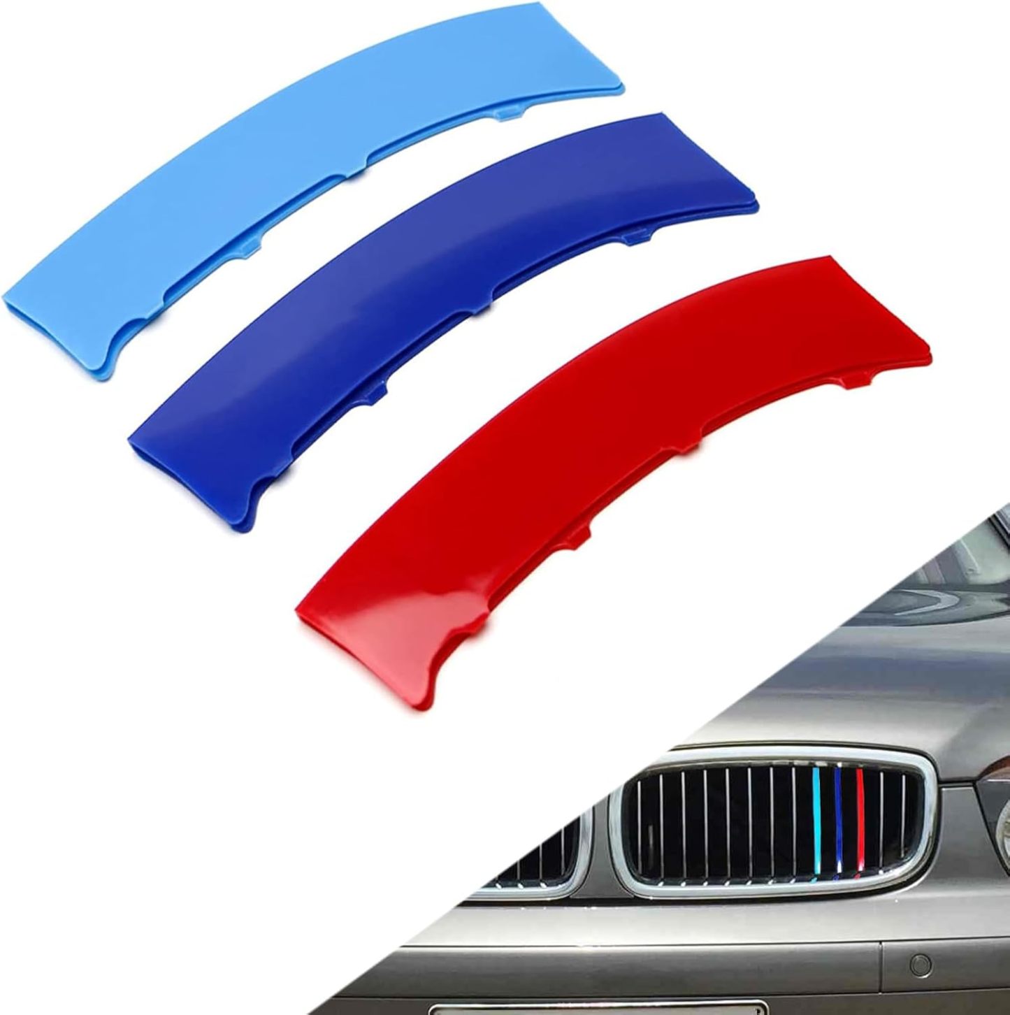YDSSTORE Grille color stripes accessories 2020-2024 G14 G15 G16 8 Series 840I 850i 8-Beam