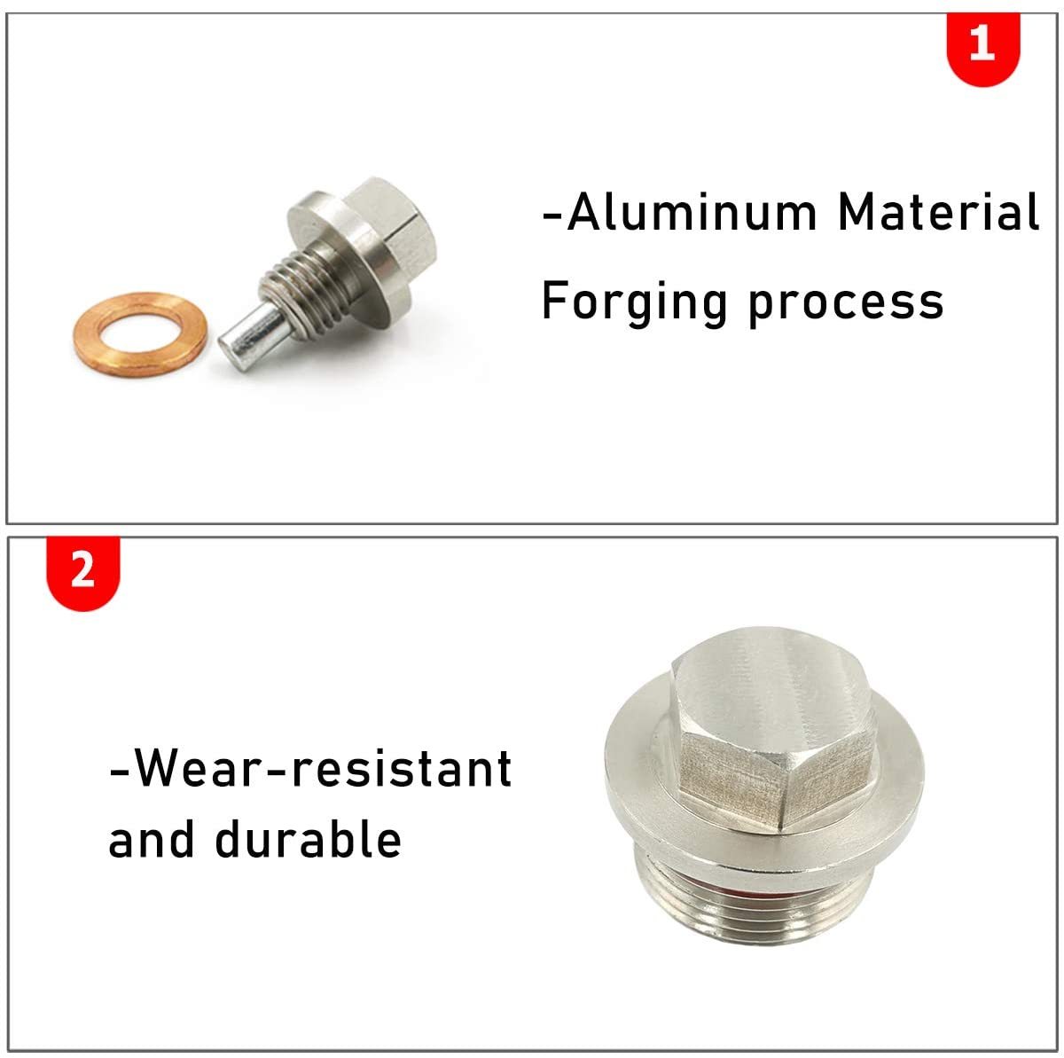 M14x1.5 Oil Drain Plug For Honda Hyundai Ford Kia Mazda etc. | YDSSTORE