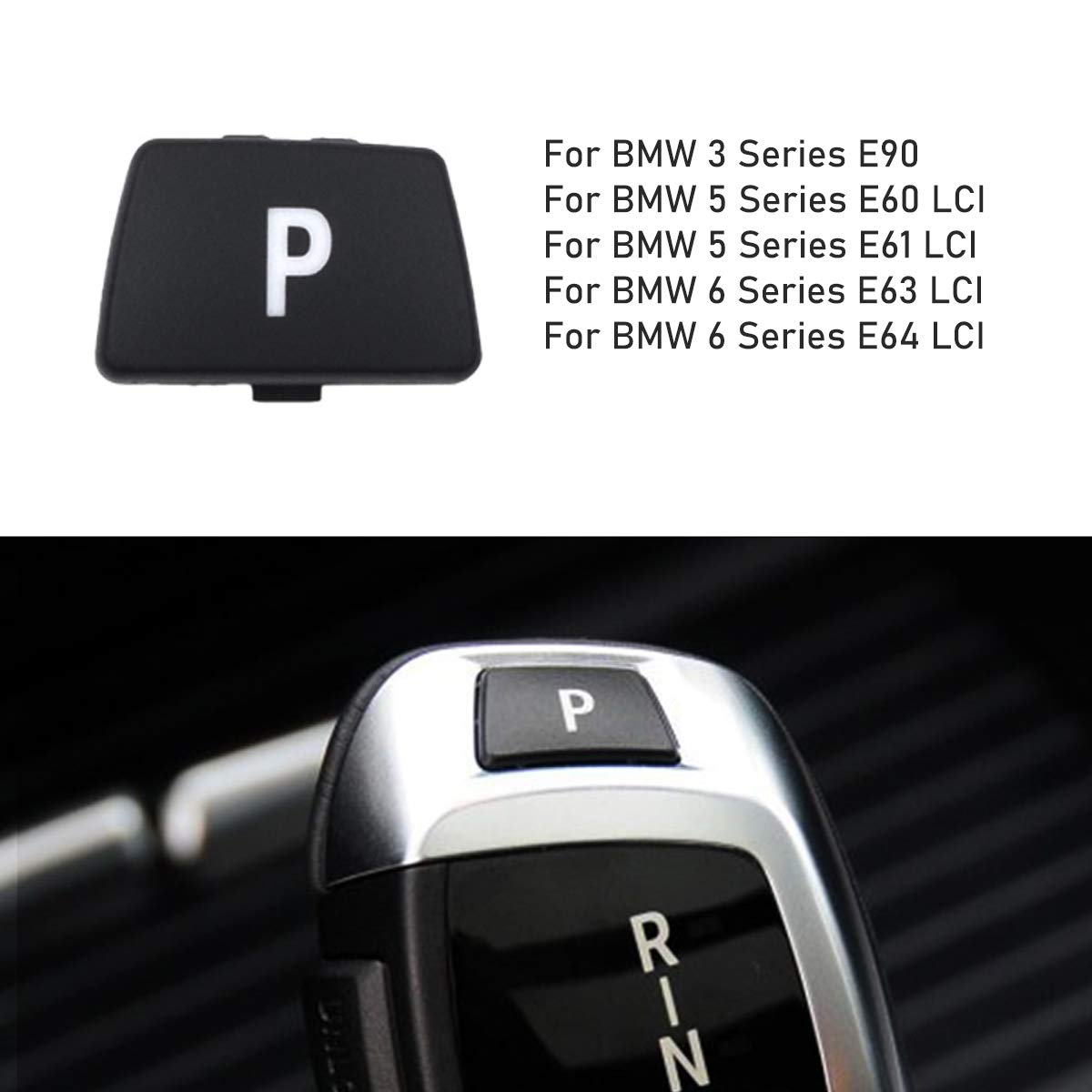 Upgraded For BMW 3/5/6 Series Gear Shift P Button Covers | YDSSTORE