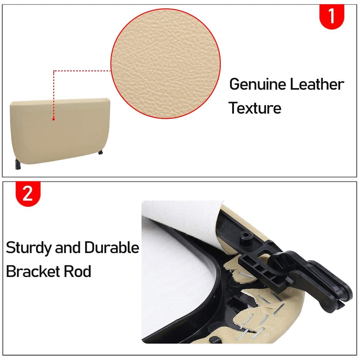 For BMW 5'/7' Seat Back Pocket Cover | YDSSTORE