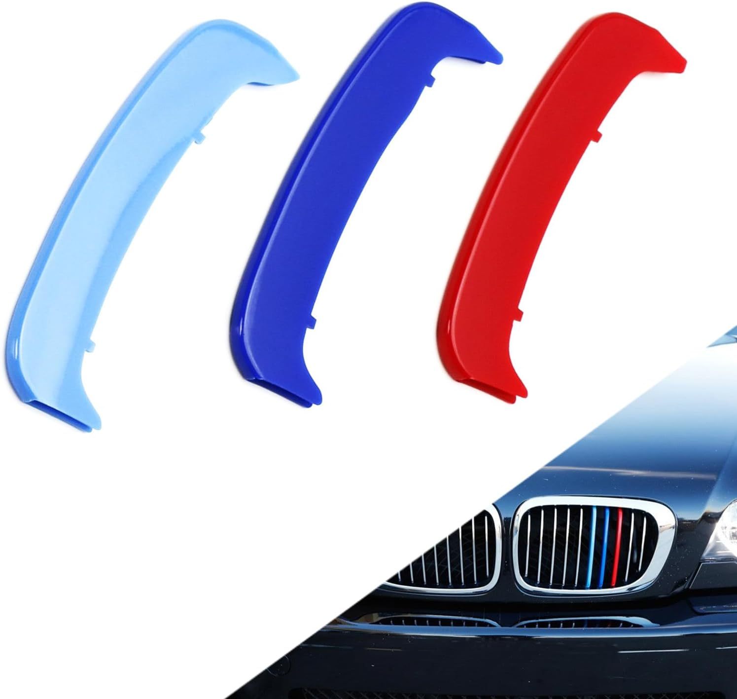 YDSSTORE Grille color stripes accessories 2020-2024 G14 G15 G16 8 Series 840I 850i 8-Beam