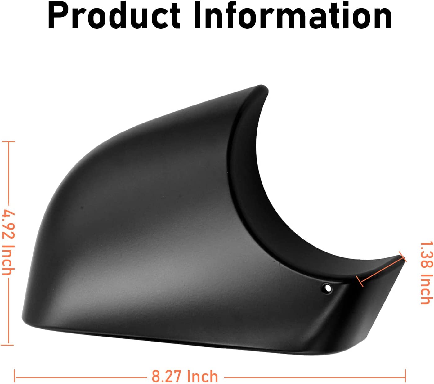 YDSSTORE Compatible with Tesla Model Y Mirror Bottom Cover 2018-2021. Right Passenger Rearview Mirror Lower Base Cover. Side Mirror Base Cover Replacement for Tesla Model Y Wing Mirror Repair(Right)-autoydsstore