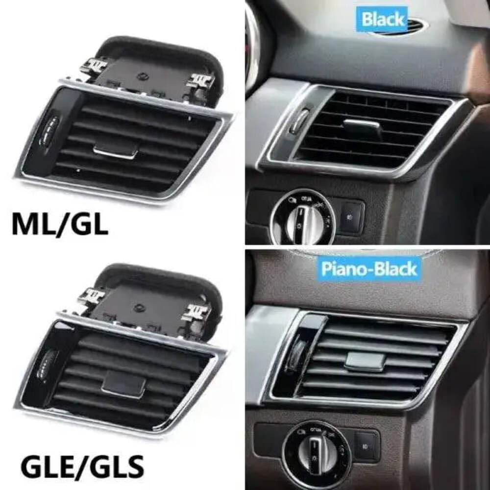 Car Craft Ac Vent Grill Slider Compatible With Mercedes Gle W166 2016-2019 Gls W166 2016-2019 Ac Vent Grill Slider Right Assembley Gle 1668309000-a1668309200-a