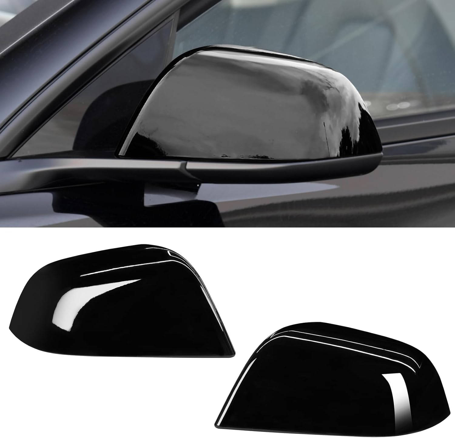 Tesla Model 3 Mirror Caps Side Mirror Replacement| YDSSTORE