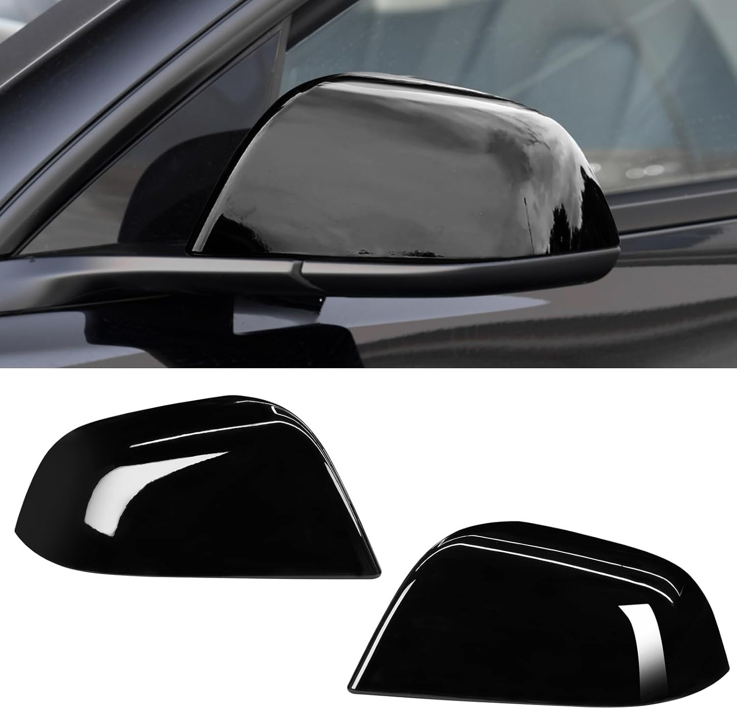 Tesla Model 3 Mirror Caps Side Mirror Replacement| YDSSTORE