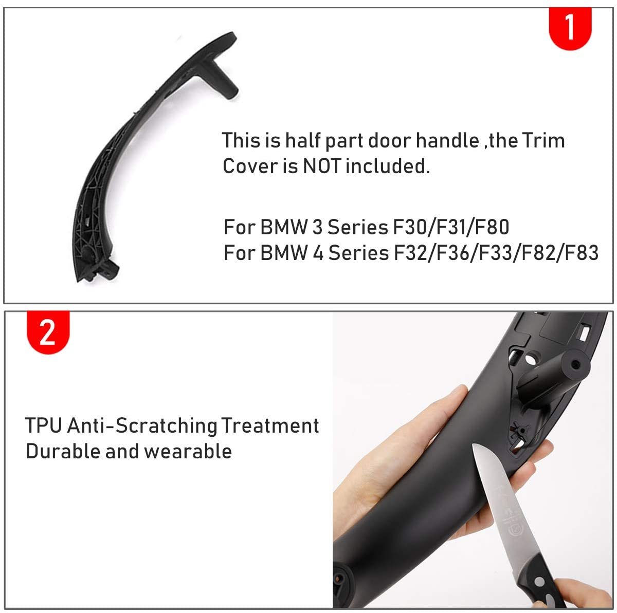 Upgraded For BMW 3/4 Series Car Door Handle | Left | YDSSTORE