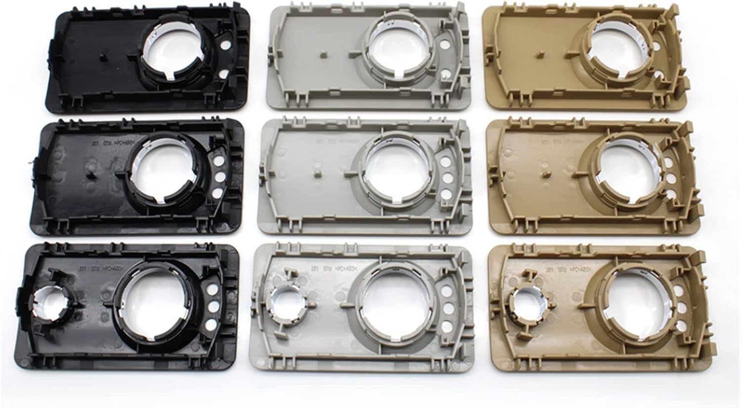 Car Dashboard Headlight Control Switch Panel Cover Trim Fit for Mercedes Benz W251 R-Class R280 R300 R350 R400 R500 2005-2017 (Color : W251 C Black)