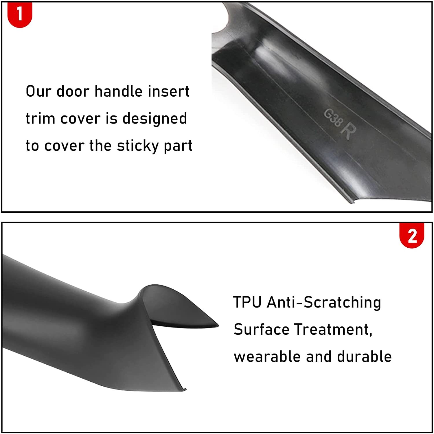 For BMW 5 Series Car Door Handle-G30/G31/F90 2pcs | YDSSTORE