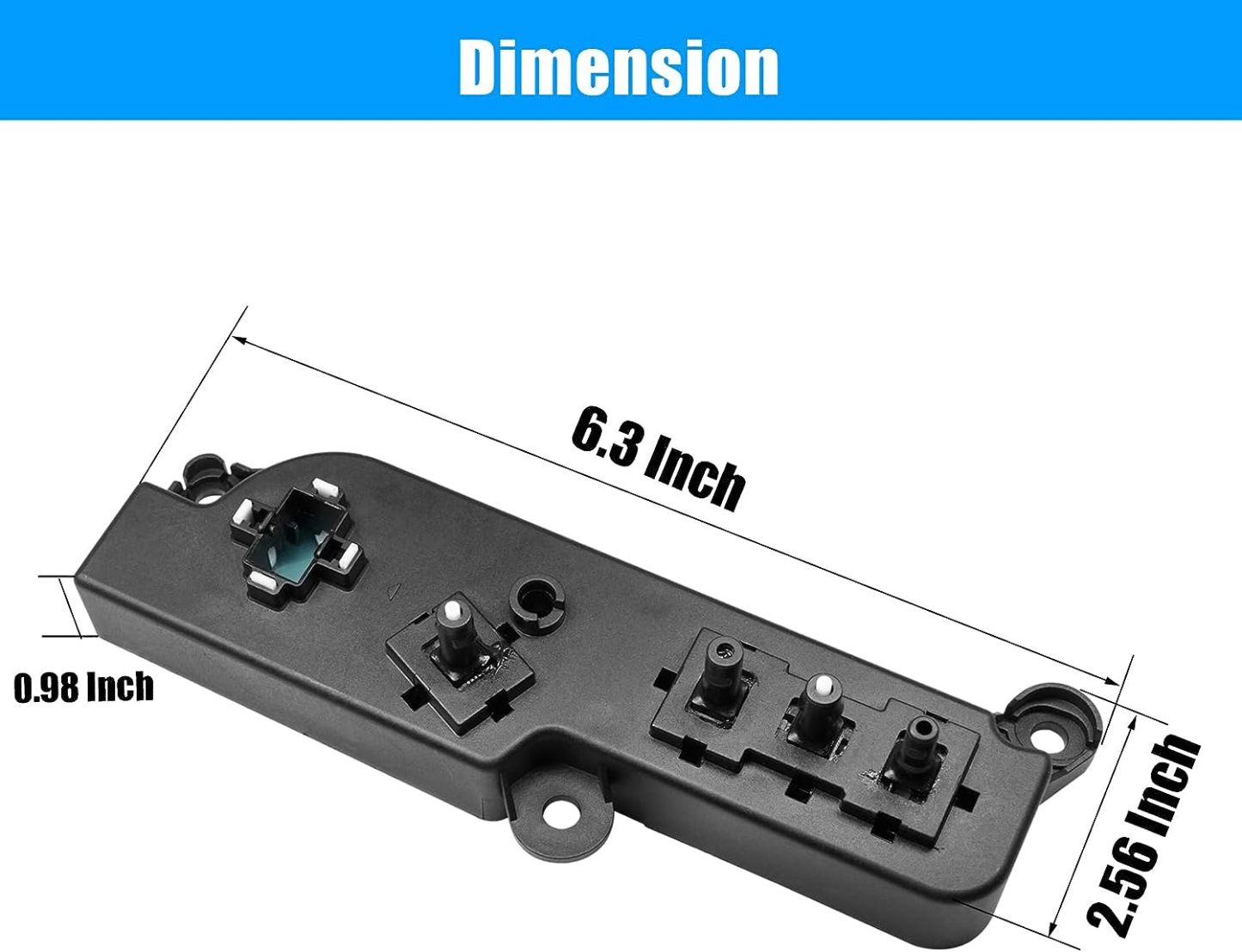 YDSSTORE Compatible with Tesla Model 3 Model Y Power Seat Control Switch. Seat Switch Control Replacement Fit for Tesla Model 3/Y 2017-2022. Replace for 1098530-autoydsstore