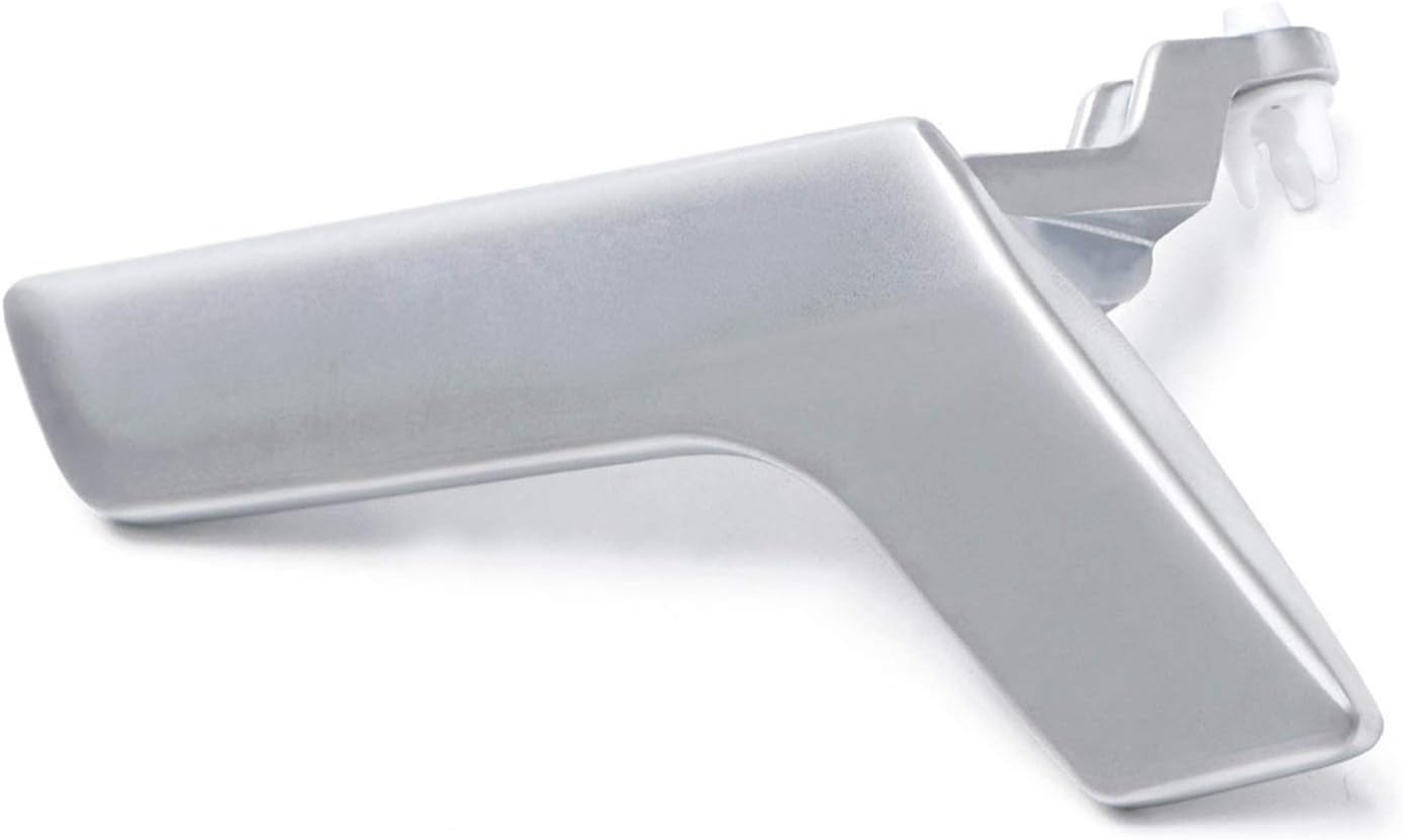 Front/Rear Left/Rigjht Side Chrome Matte Car Inner Interior Door Handle Repair Kit for Mercedes W204 X204 Inner Trim Cover (Color : Left Metal Chrome)