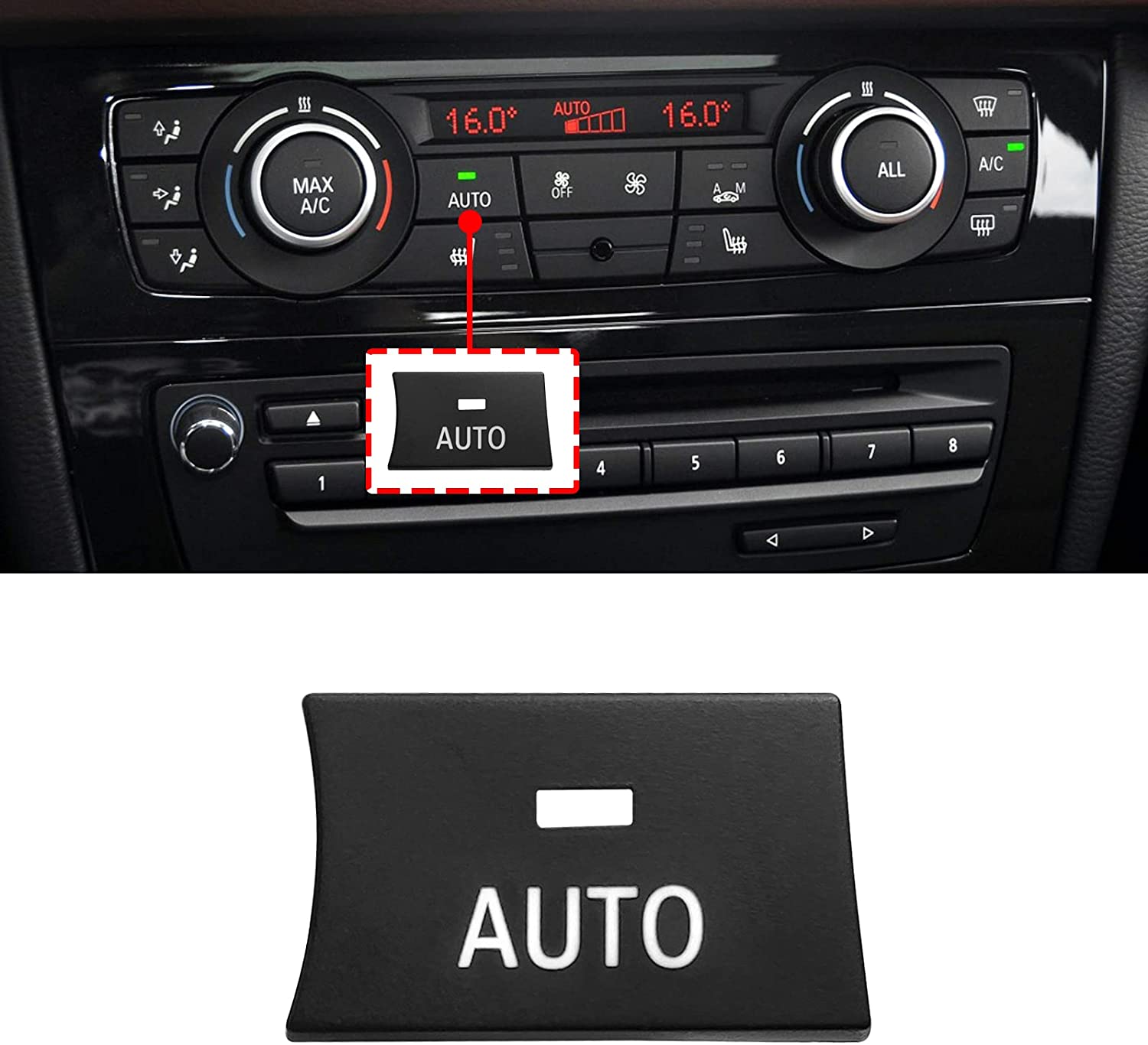 For BMW X5 X6 A/C Climate Control Button Covers | YDSSTORE