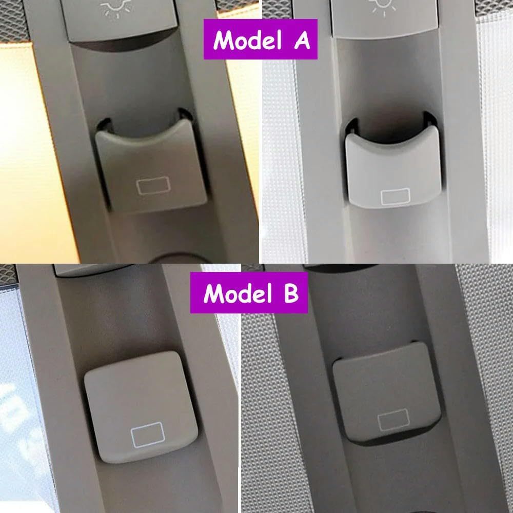 Button Trim Cover for Mercedes-Benz ML/GL/R Class W164 W251 2005-2017. Car Sunroof Window Switch Button Cover Replacement