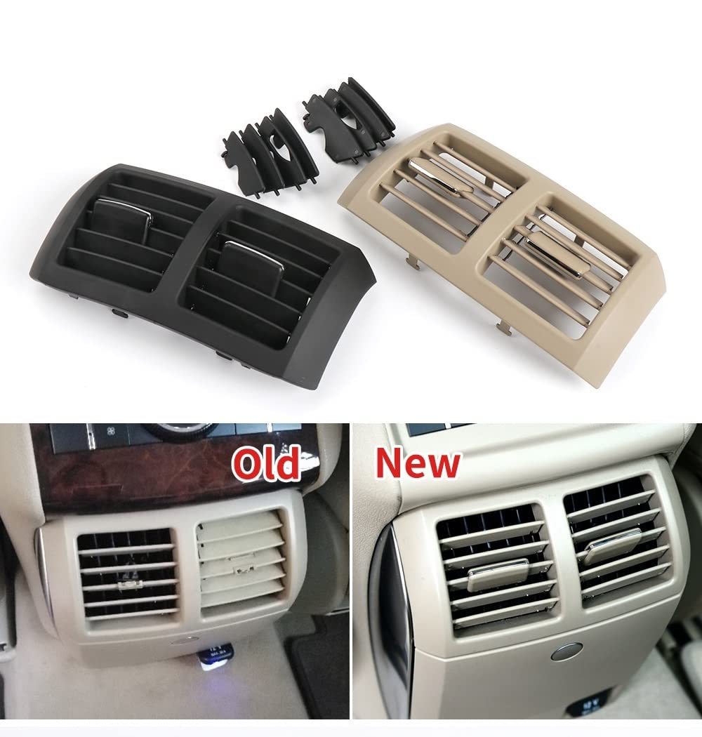 Rear Center Console Air Vent Cover for Benz W251 R Class Vent Fresh Air Outlet Vents Grille 2518301154 Replacement Part