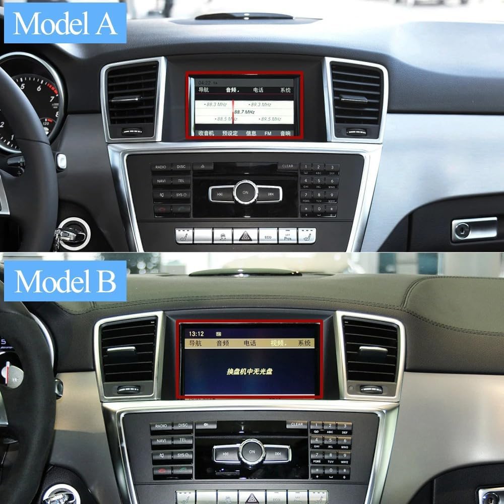 Car Dashboard Vent Grille for Mercedes Benz M/ML/GL Class W166 2012-2015. Car Dashboard Front Conlose AC Vent Complete Assembly