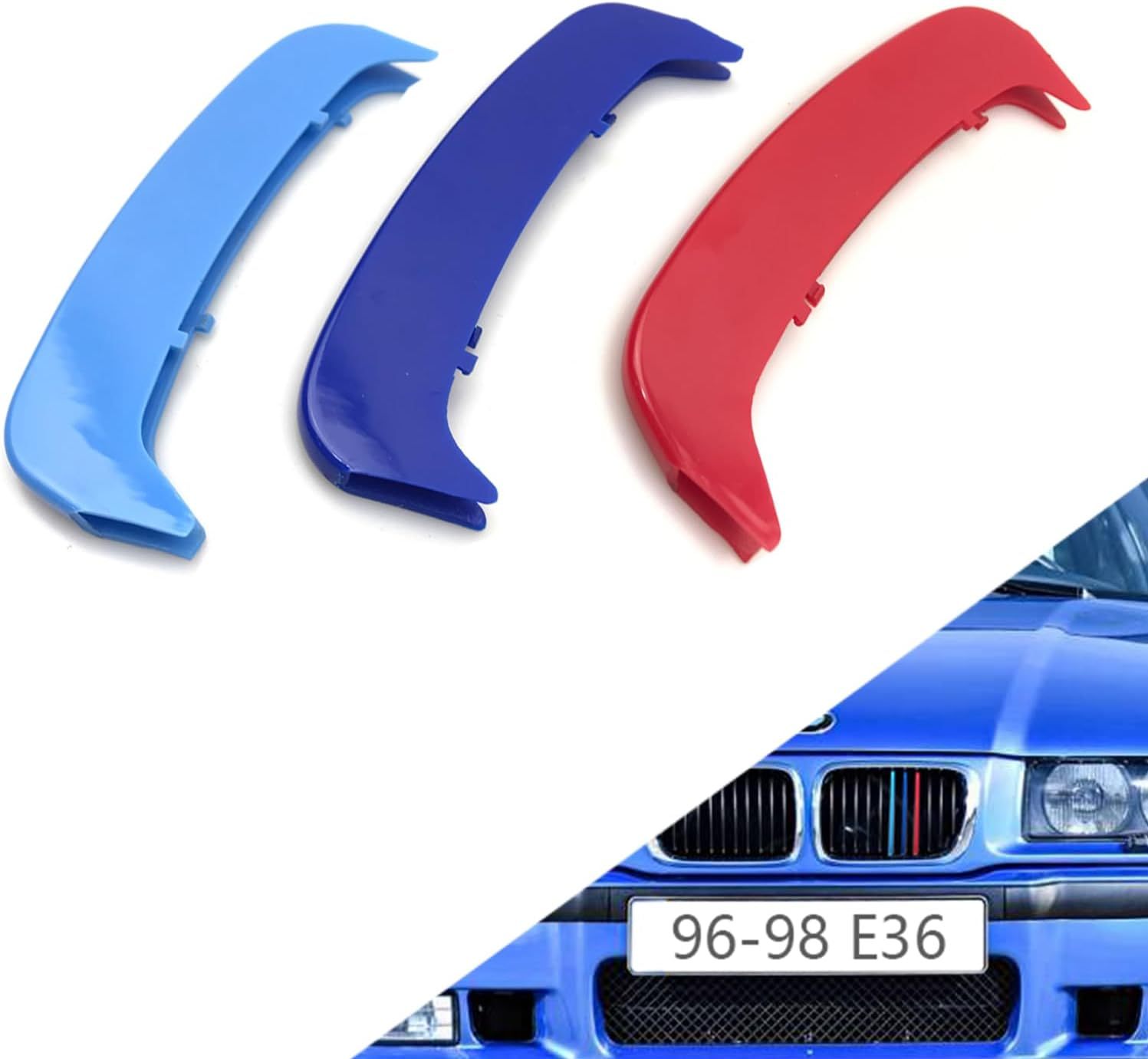 YDSSTORE Grille color stripes accessories 2020-2024 G14 G15 G16 8 Series 840I 850i 8-Beam