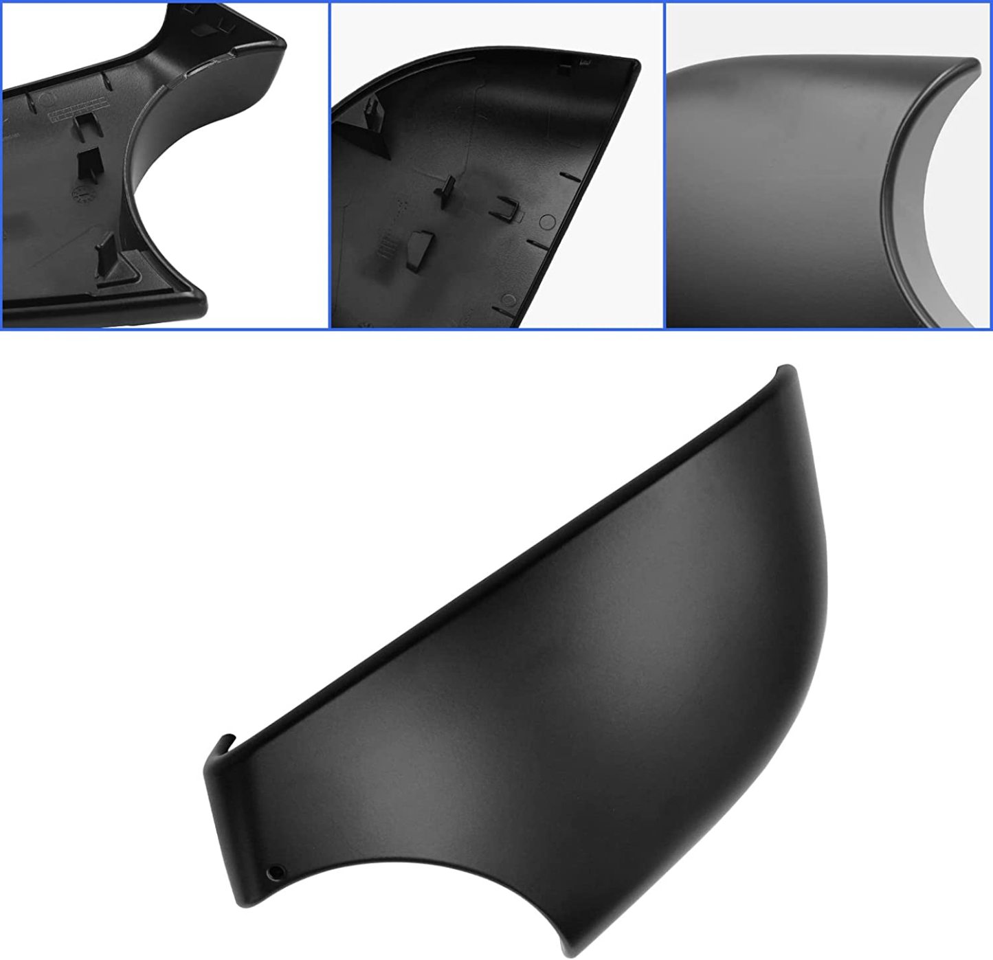 YDSSTORE Compatible with Tesla Model Y Mirror Bottom Cover 2018-2021. Right Passenger Rearview Mirror Lower Base Cover. Side Mirror Base Cover Replacement for Tesla Model Y Wing Mirror Repair(Right)-autoydsstore