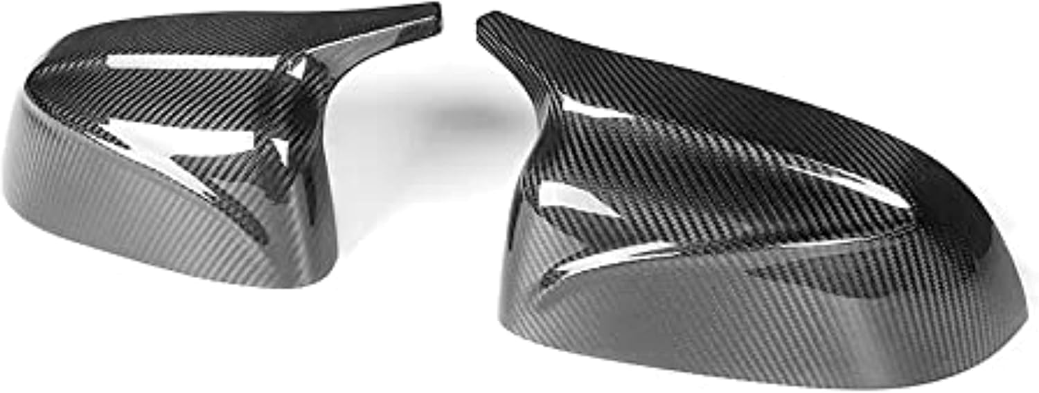 YDSSTORE  Real Carbon Fiber Mirror Cover Caps for BMW X3 X4 X5 X6 X7 G01 G02 G05 G06 G07 (2018-2025)