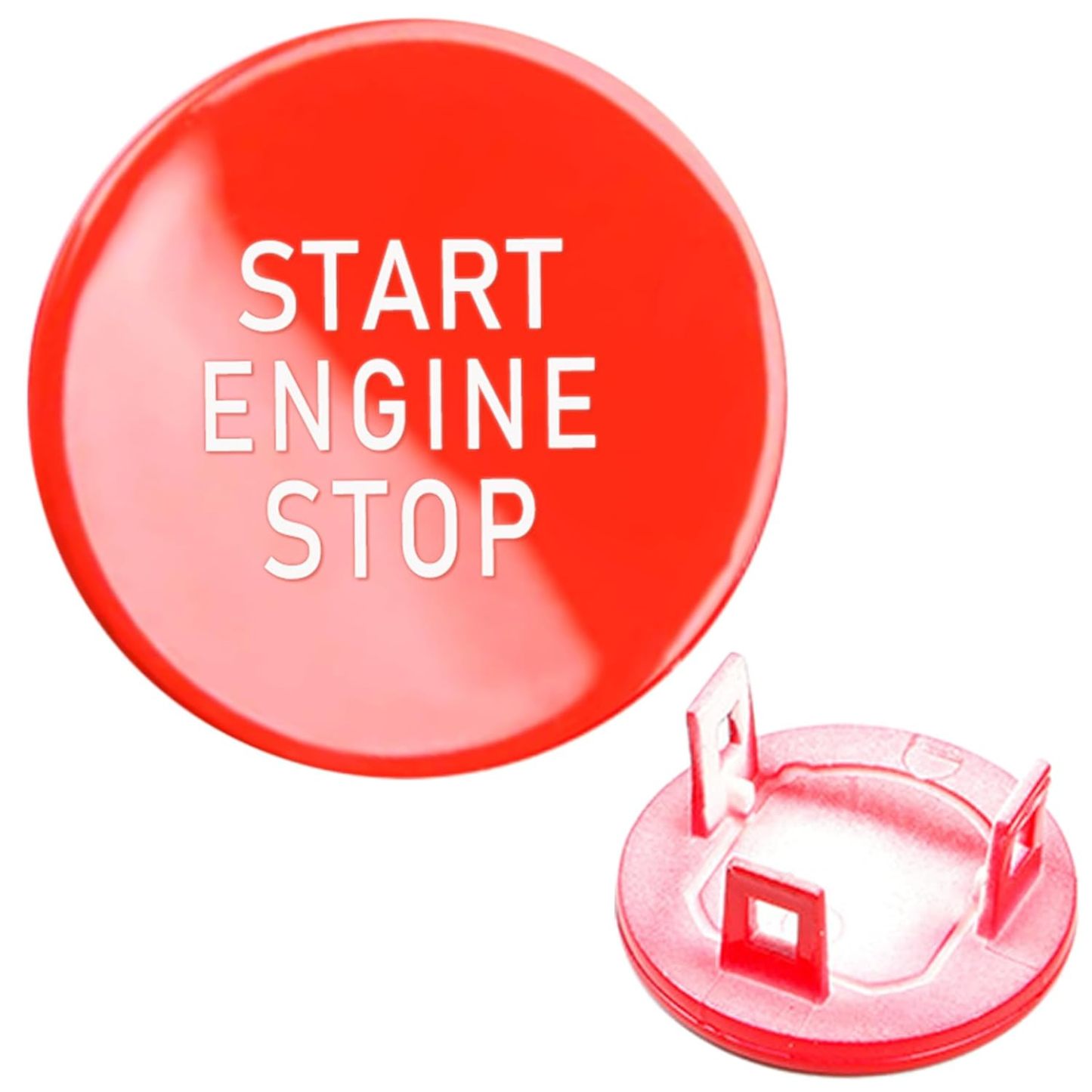 Sports Red Start Stop Button For BMW 1 2 3 8 X5 X6 X7 Z4 | YDSSTORE