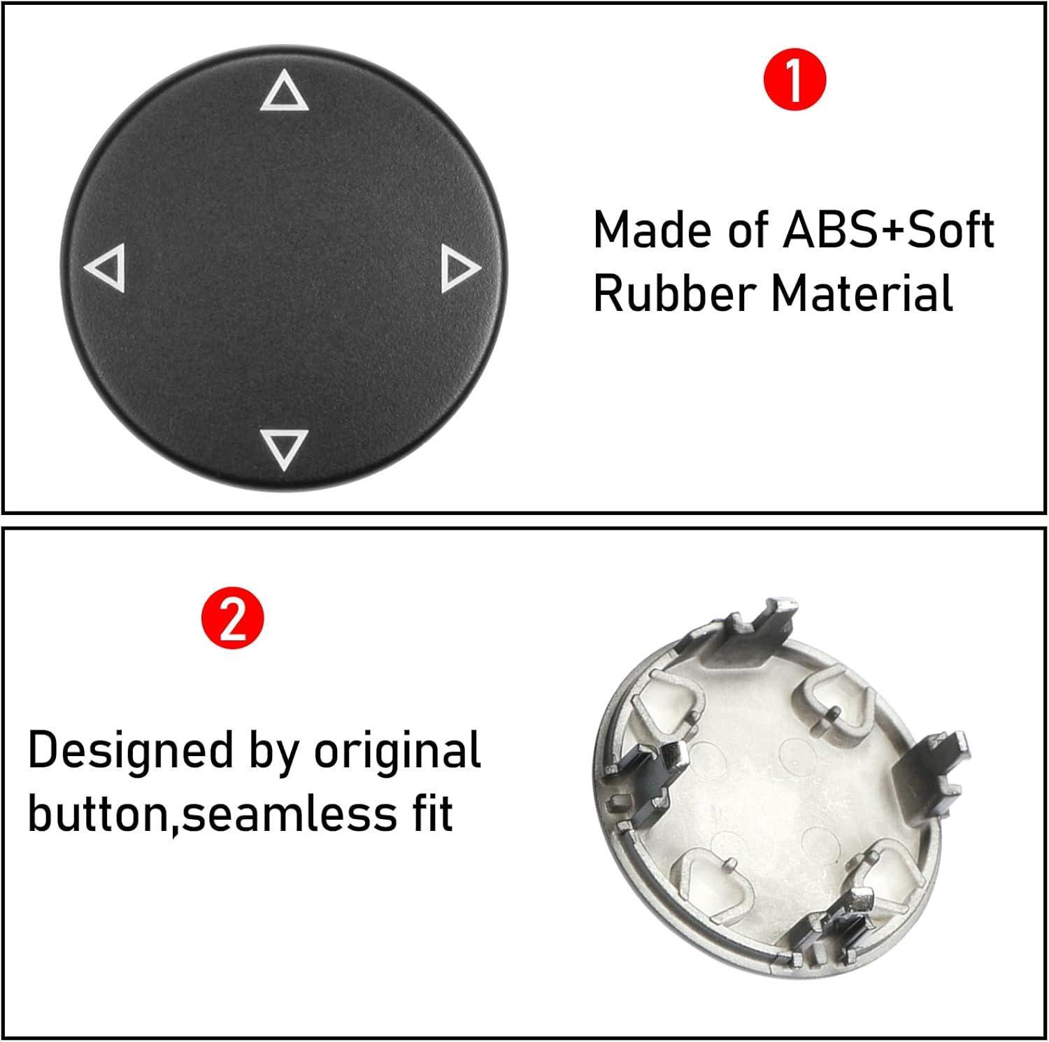 YDSSTORE  Compatible with BMW iDrive Knob Button Replacment Multimedia iDrive Control Knob Button for 1' F20 F21/3' F30 F31 F34 GT/5' F07 F10 F11/7' F01 F02 F04/X3 F25 Series-autoydsstore