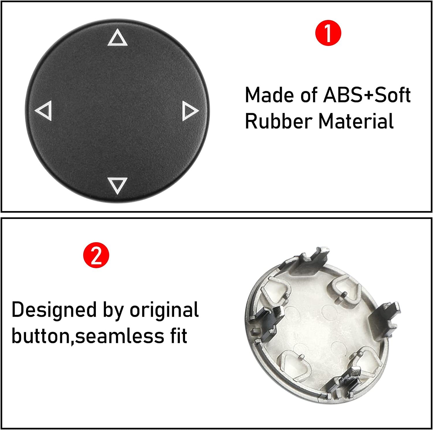 For BMW iDrive Auto Parts Button Covers | 1PCS | YDSSTORE