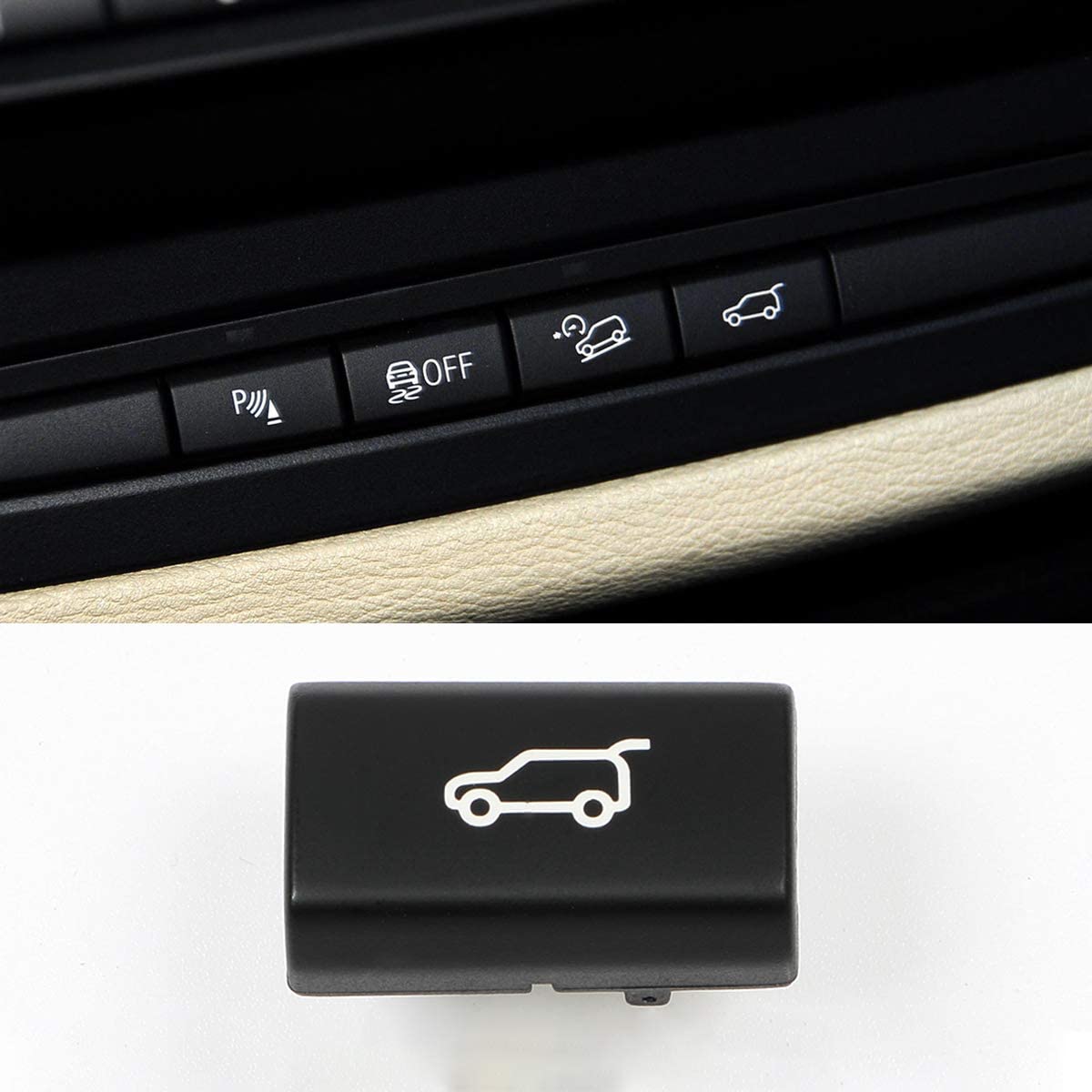 For BMW X5/X6 Tailgate Rear Trunk Switch Button Covers | YDSSTORE