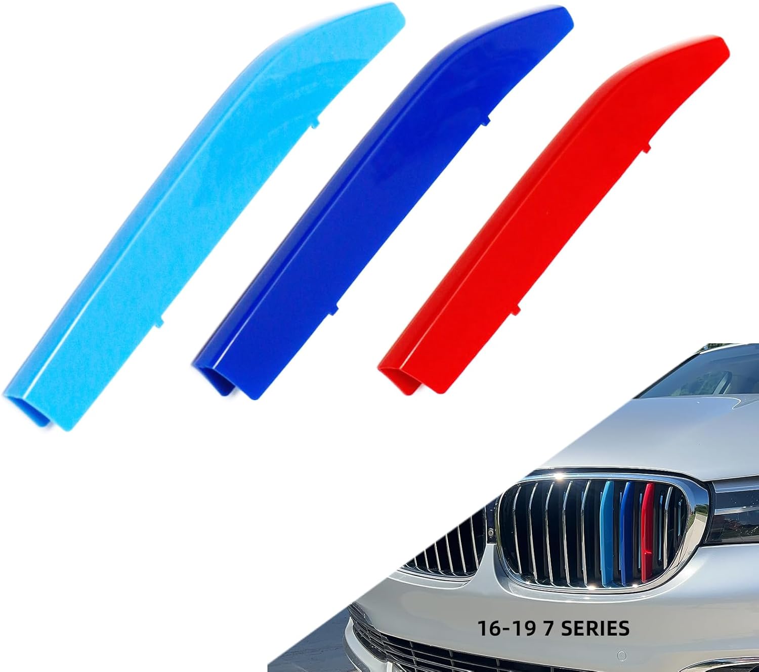 YDSSTORE Grille color stripes accessories 2020-2024 G14 G15 G16 8 Series 840I 850i 8-Beam