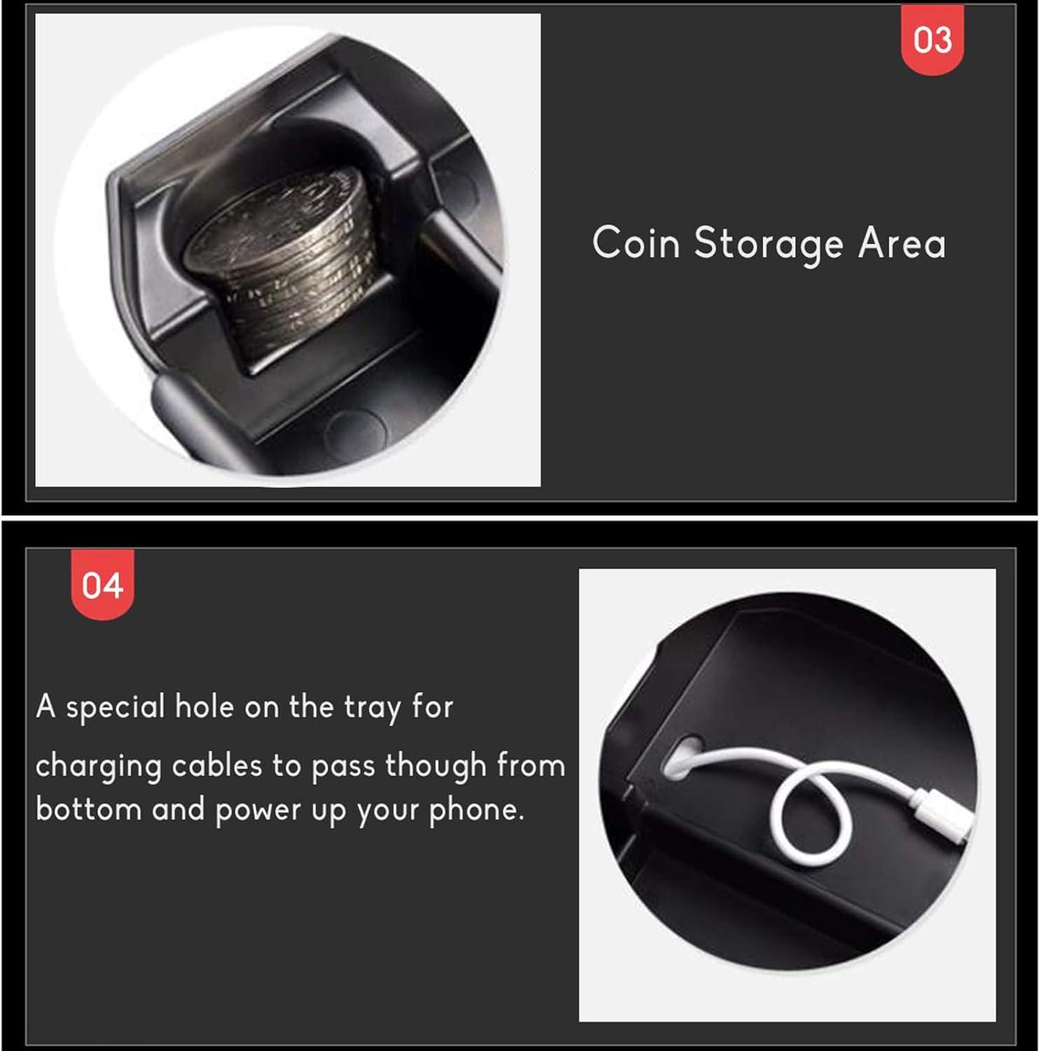 Compatible with BMW X3 G01 (2018-2024) & X4 G02 (2019-2024) | Custom Center Console Organizer