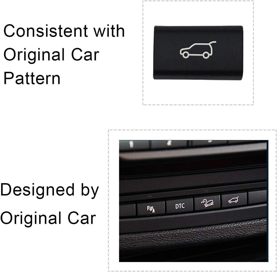 Tailgate Rear Trunk Switch Button Cover Compatible with BMW X5 E70 (2006-2013) / X6 E71 (2008-2014) – 1 PCS-autoydsstore