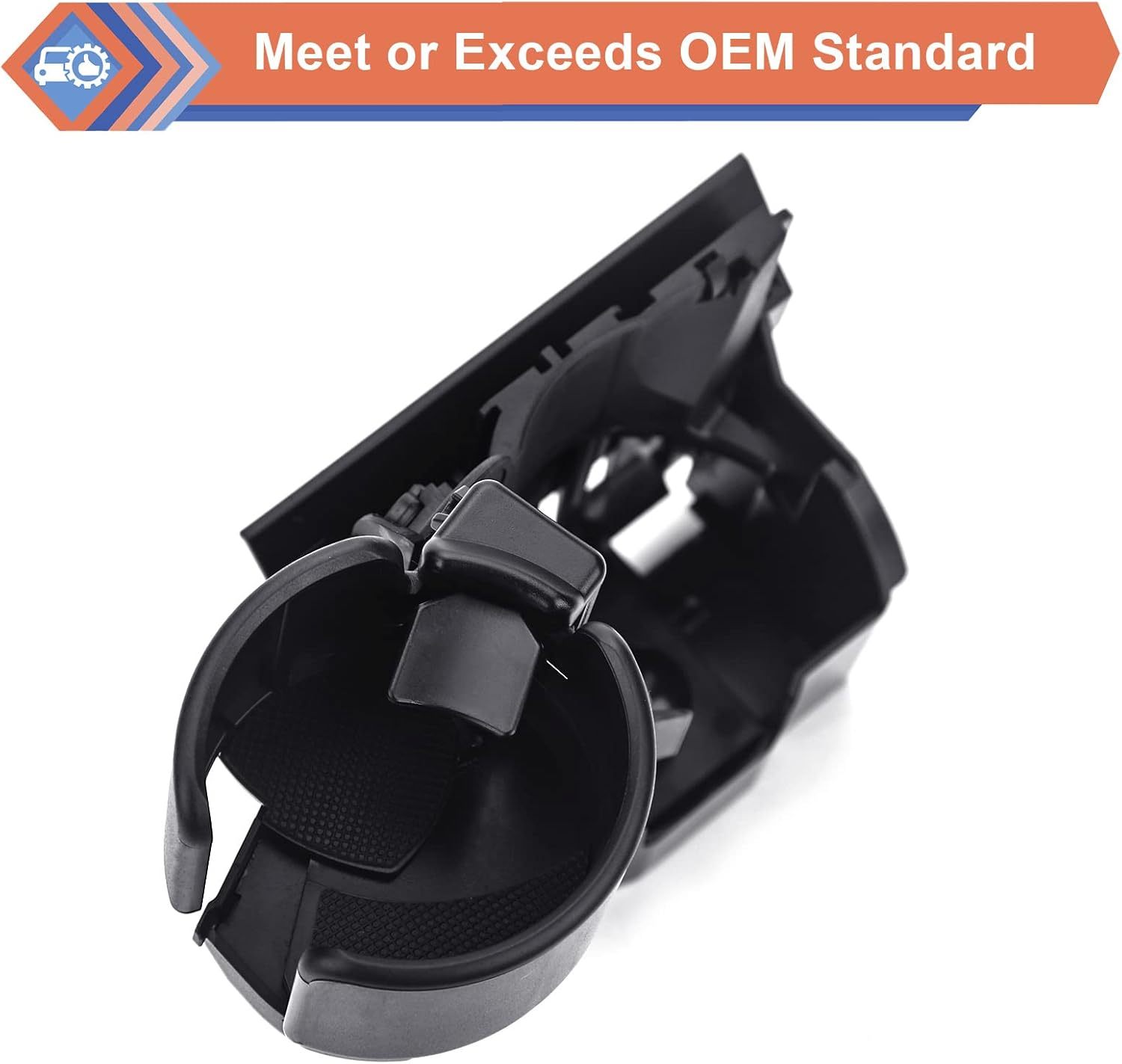 Center Console Cup Holder.Cup Holder Extender Compatible with Mercedes-Benz Cars W220 S350 S430 S500 S600 S65 AMG 2003-2006.Replaces #2206800014 A2206800014 220-680000000-0000000-14 