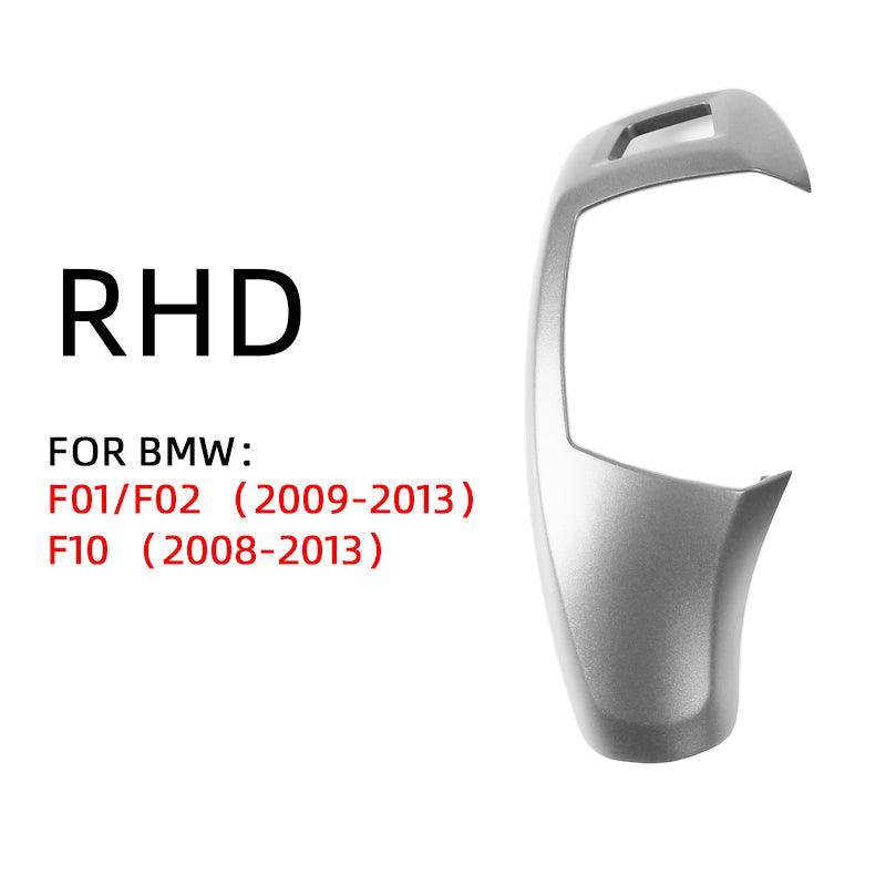 Replacement Gear Shift Cover Black For BMW 5 Series  F01 F02 F10 520i 525 530 Shifter gear knob Lever Panel Head Cover Sticker-autoydsstore