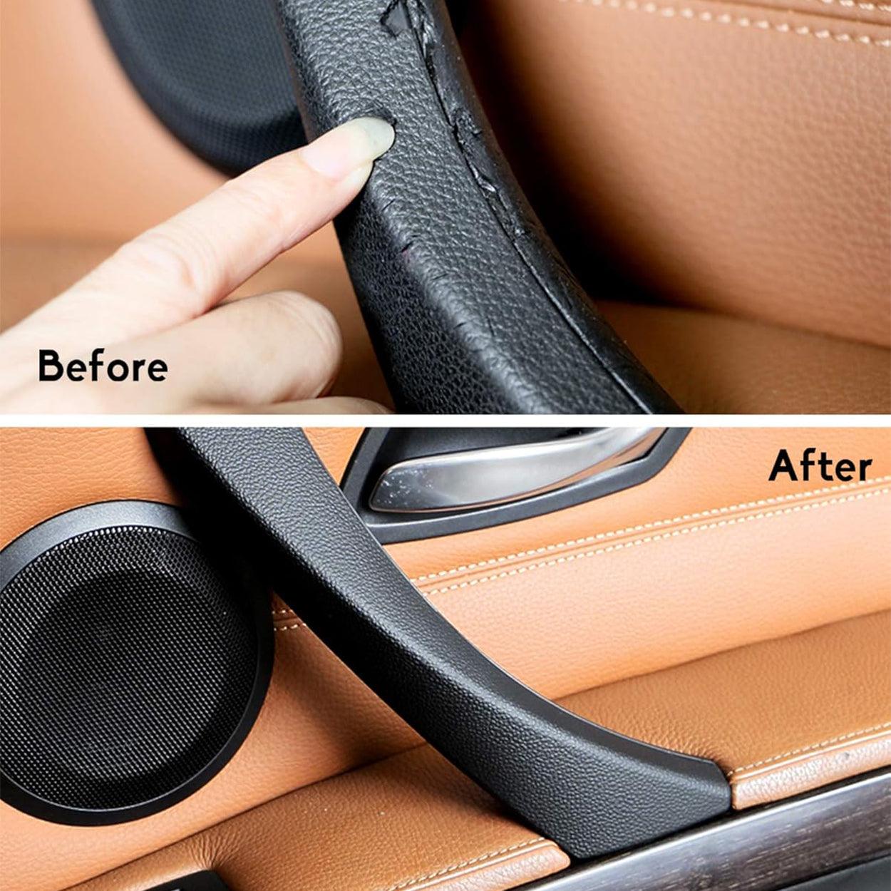 FOR BMW 3 Series E90/E91/E92/E93 2004-2011 Interior Door Handle Set – Left & Right Door Pull Handle Replacement for 318i. 320i. 323i. 325i. 328i. 330i. 335i-autoydsstore