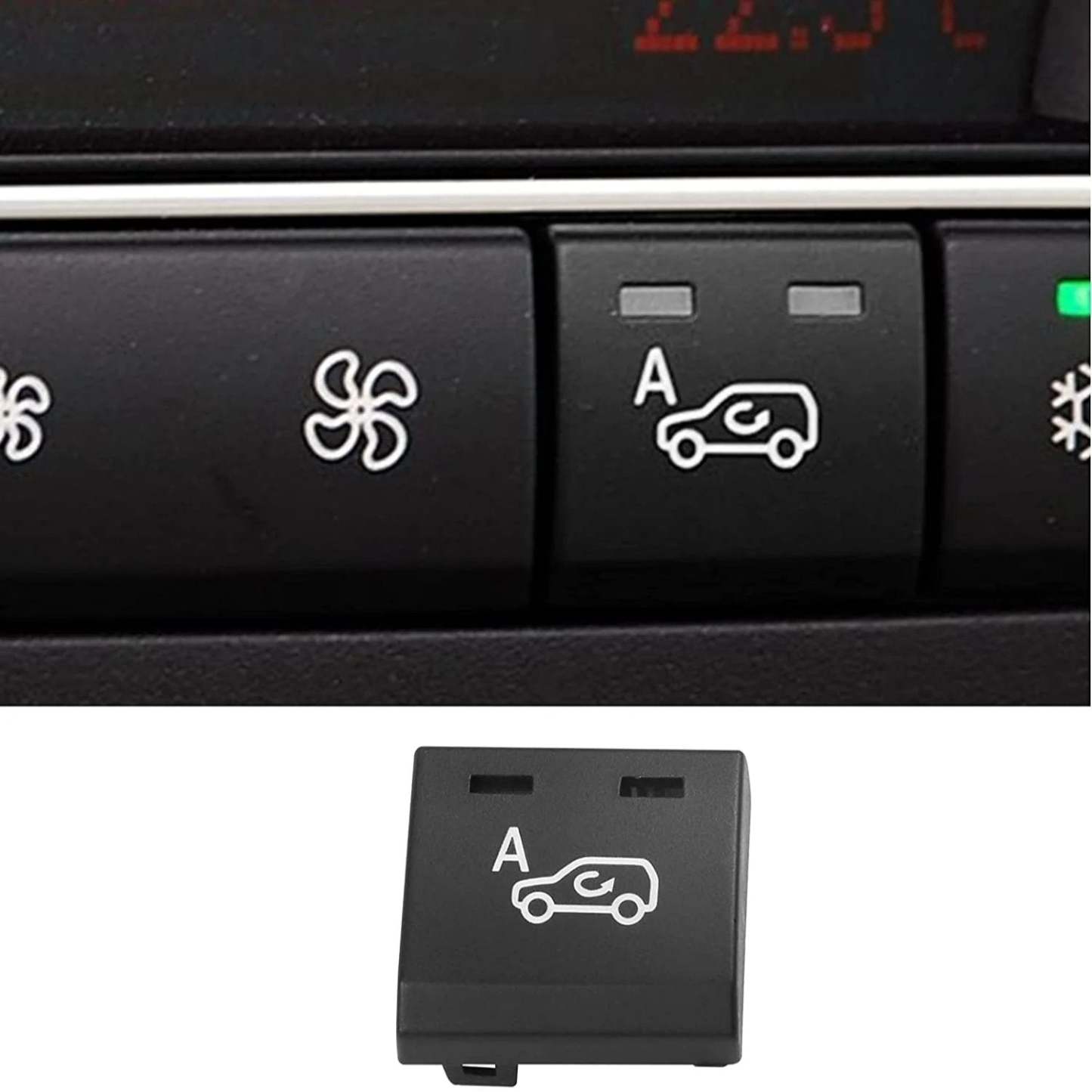 Upgraded For BMW X5/X6 Air Recirculation Button/Snowflake Button Covers | YDSSTORE