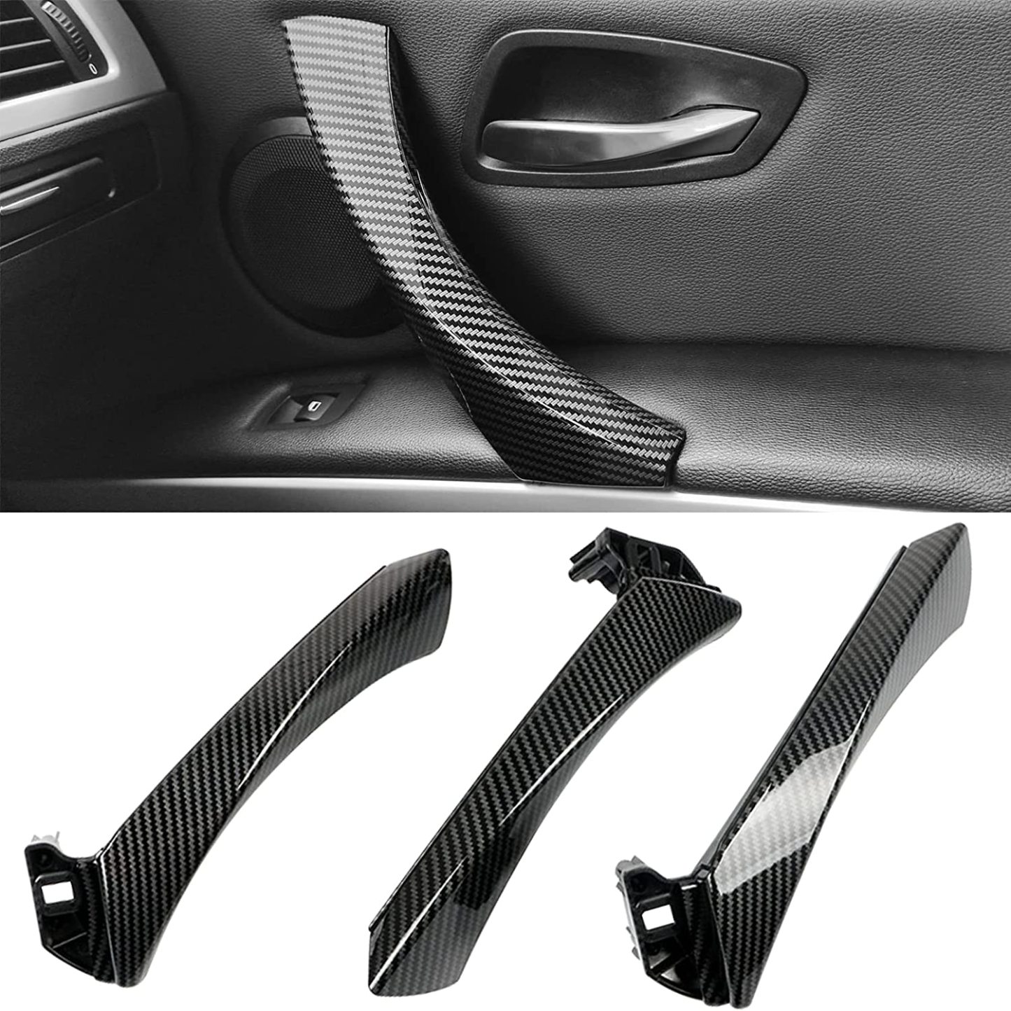 Modified For BMW 3 Series E90/E91/E92/E93 Car Door Handle+Outer Cover 6PCS | YDSSTORE-autoydsstore