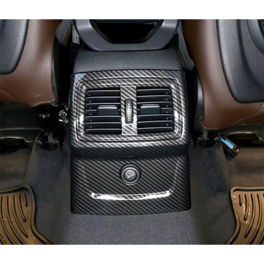 ABS Carbon Fiber pattern Rear Air Vent Outlet Cover Trim for BMW X1 F48 (2016-2022) & X2 F47 (2018-2022) - Stylish Interior Upgrade-autoydsstore