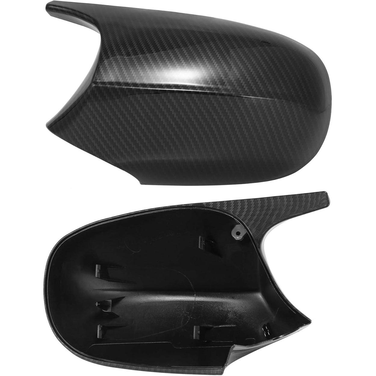 BMW E90 E91 LCI. E92 E93 LCI Carbon Fiber Pattern Rear View Mirror Covers - Durable. Sporty Look. Easy Installation-autoydsstore