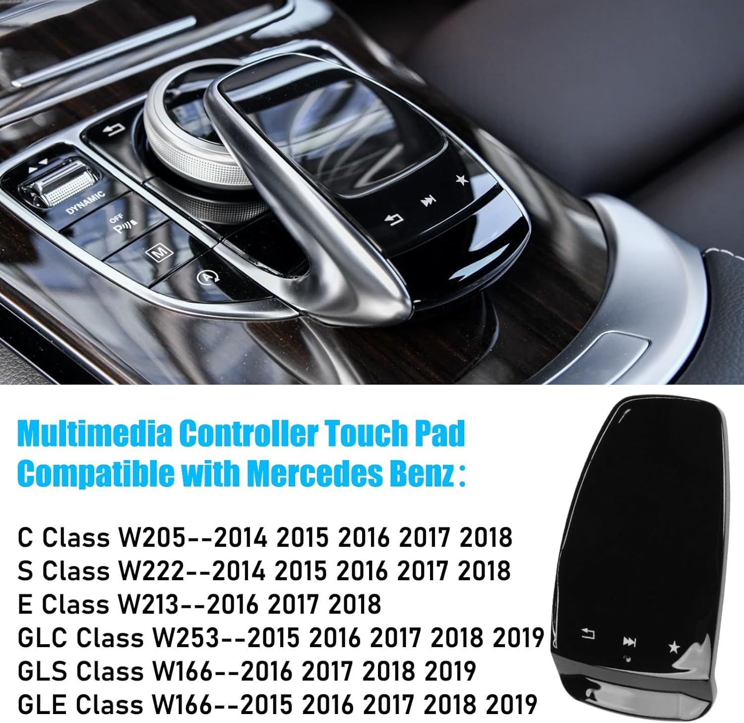 Multimedia Touchpad Cover For Mercedes Benz C E S GLC GLS GLE (A Model) | YDSSTORE