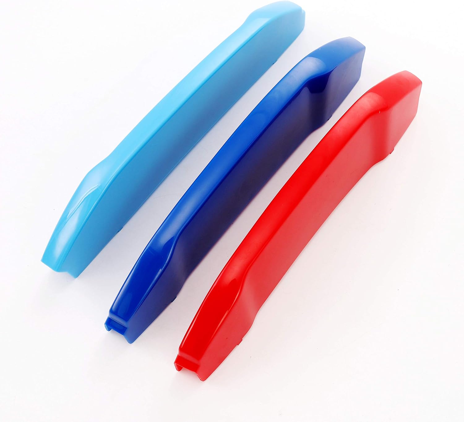 YDSSTORE M-Colored ABS Plastic Grille Inserts for BMW X3 (2018-2021) | Compatible with Standard Kidney Grille. 7 Beams (Not for 2020 X4 M40i)-autoydsstore