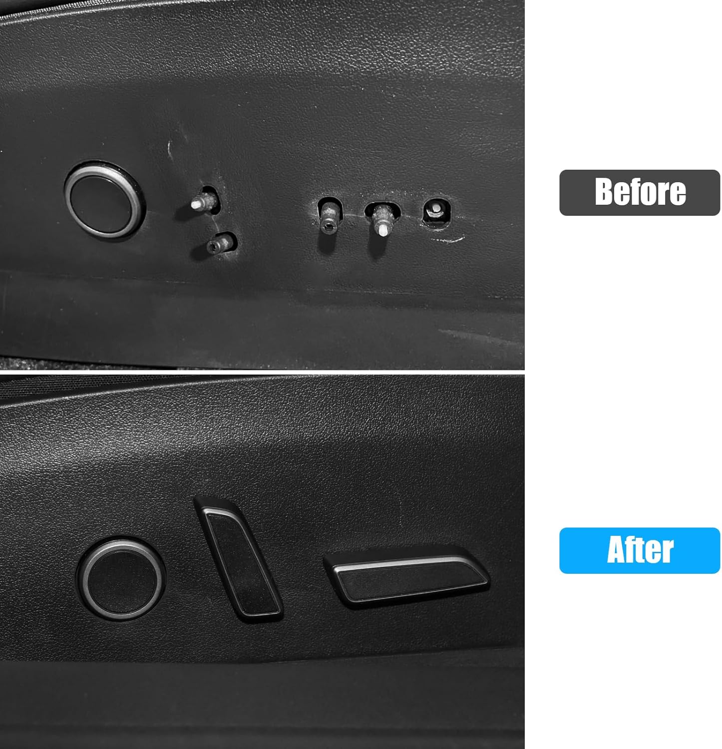 YDSSTORE Compatible with Tesla Model 3/Y Seat Adjuster Button 2021 2022 2023. Right Side Seat Back Froward Button Cover for Model 3 Model Y Seat Adjustement Button 1098843-01-E. Power Seat Switch Button-autoydsstore