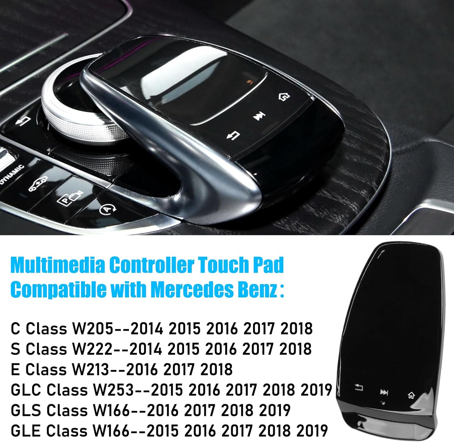 Multimedia Touchpad Cover For Mercedes Benz C E S GLC GLS GLE (B Model) | YDSSTORE