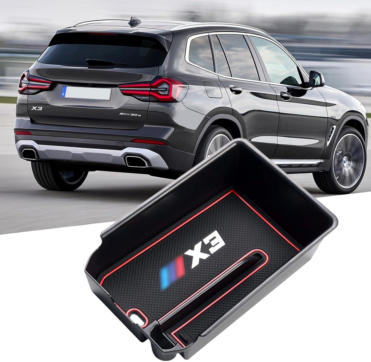 Compatible with BMW X3 G01 (2018-2024) & X4 G02 (2019-2024) | Custom Center Console Organizer