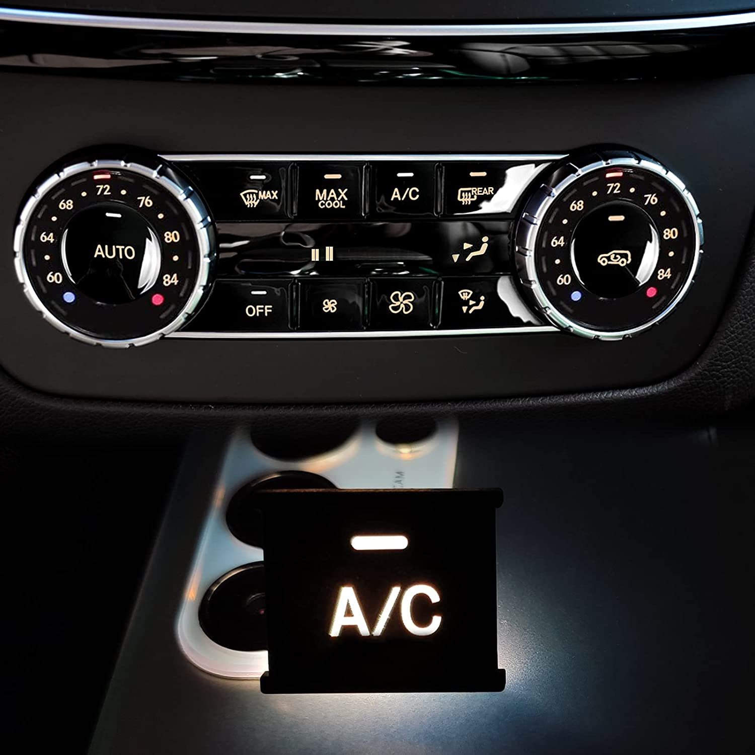11PCS-For Mercedes Benz A/C Climate Control Button Covers | YDSSTORE
